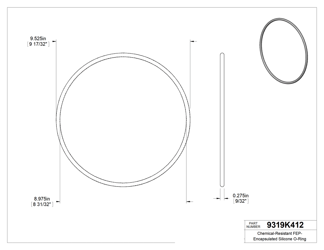 Technical drawing - 9319K412
